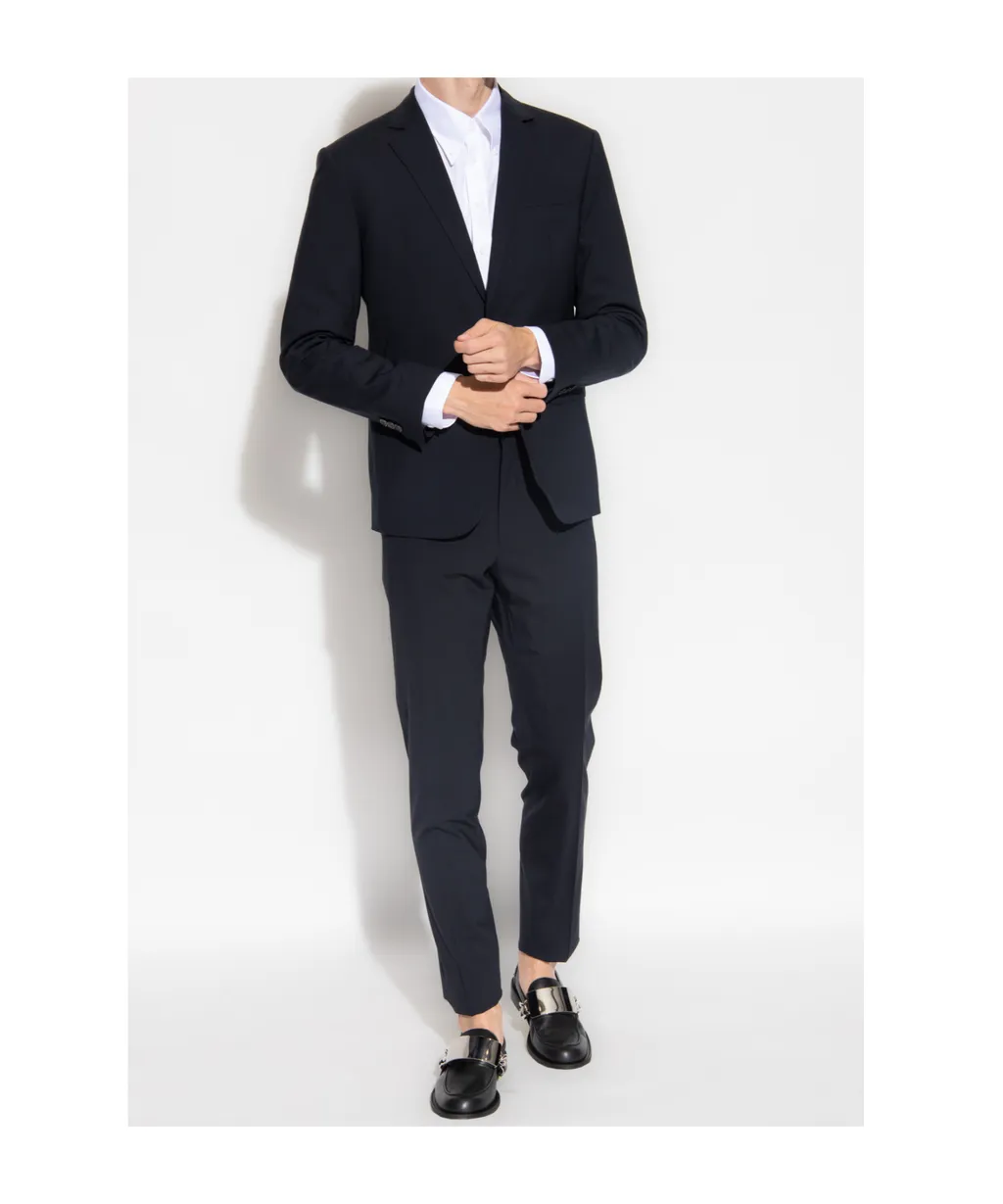 Single-Breasted Two-Piece Tailored Suit