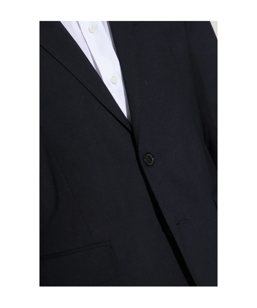 Single-Breasted Two-Piece Tailored Suit