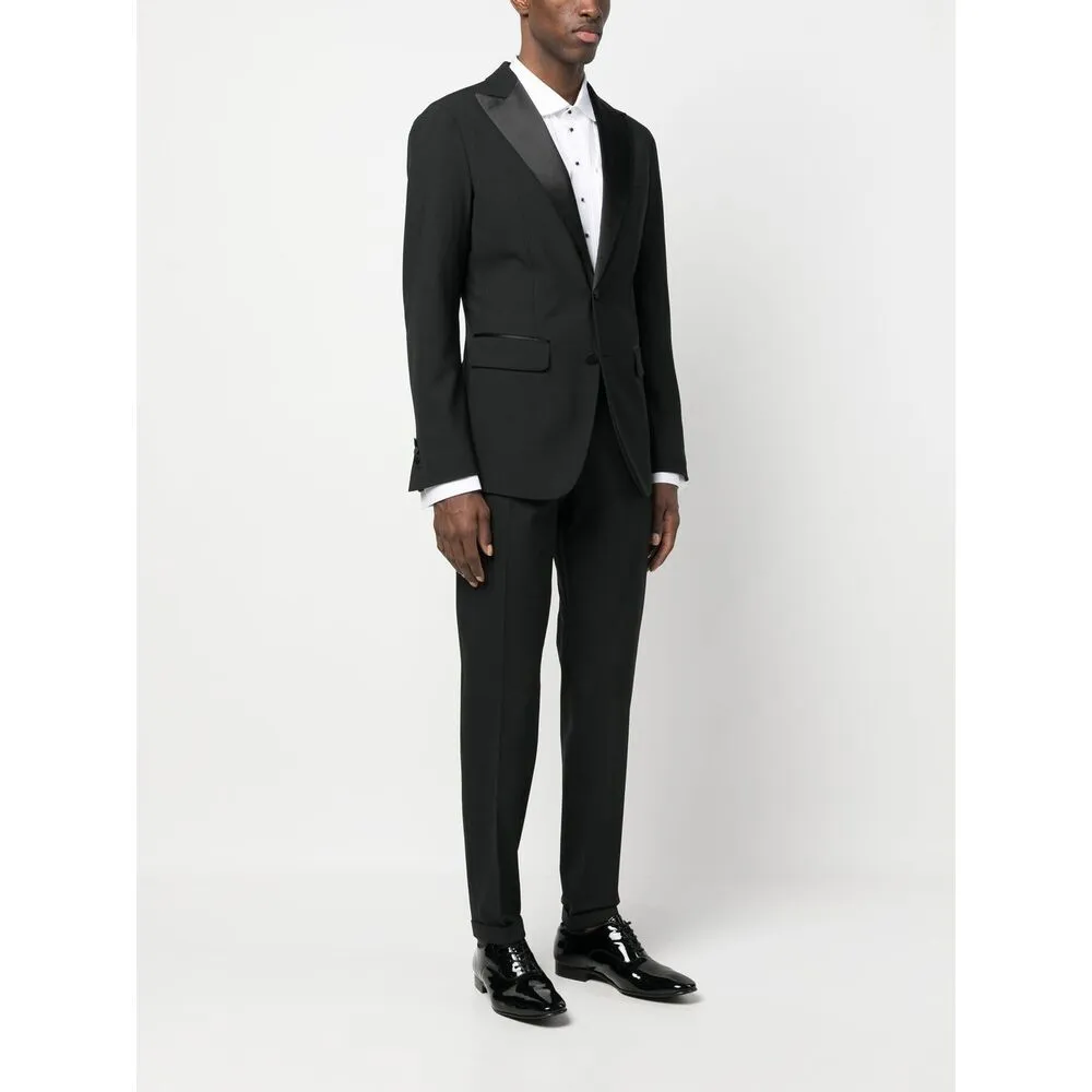 Tailored Single-Breasted Two-Piece Suit