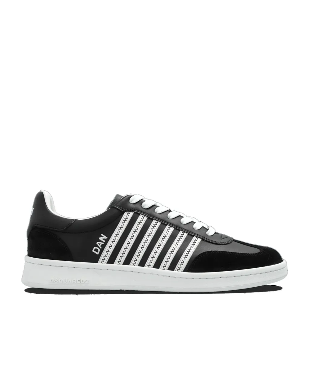Round Toe Low-Top Sneakers