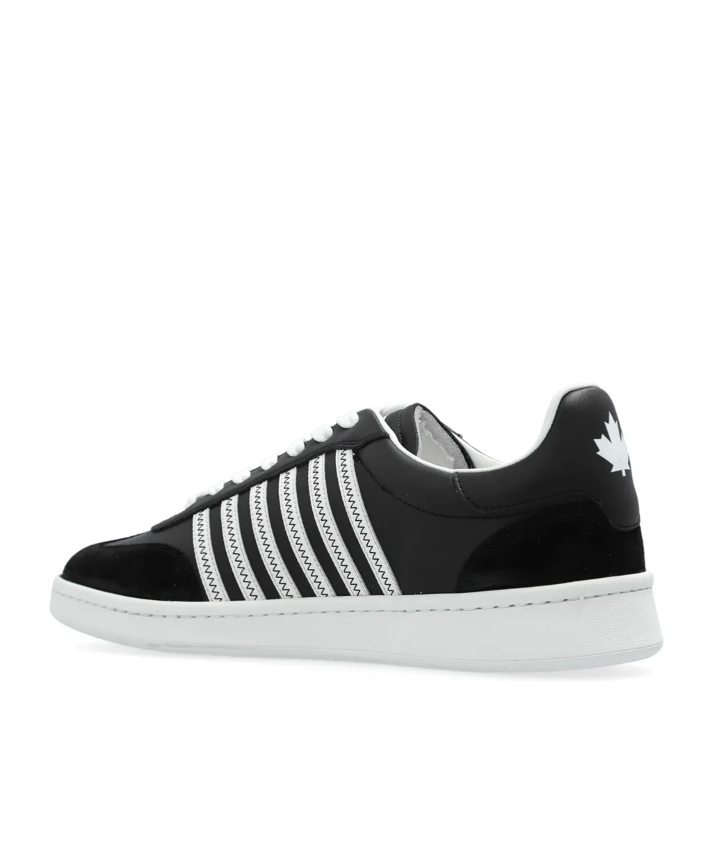 Round Toe Low-Top Sneakers