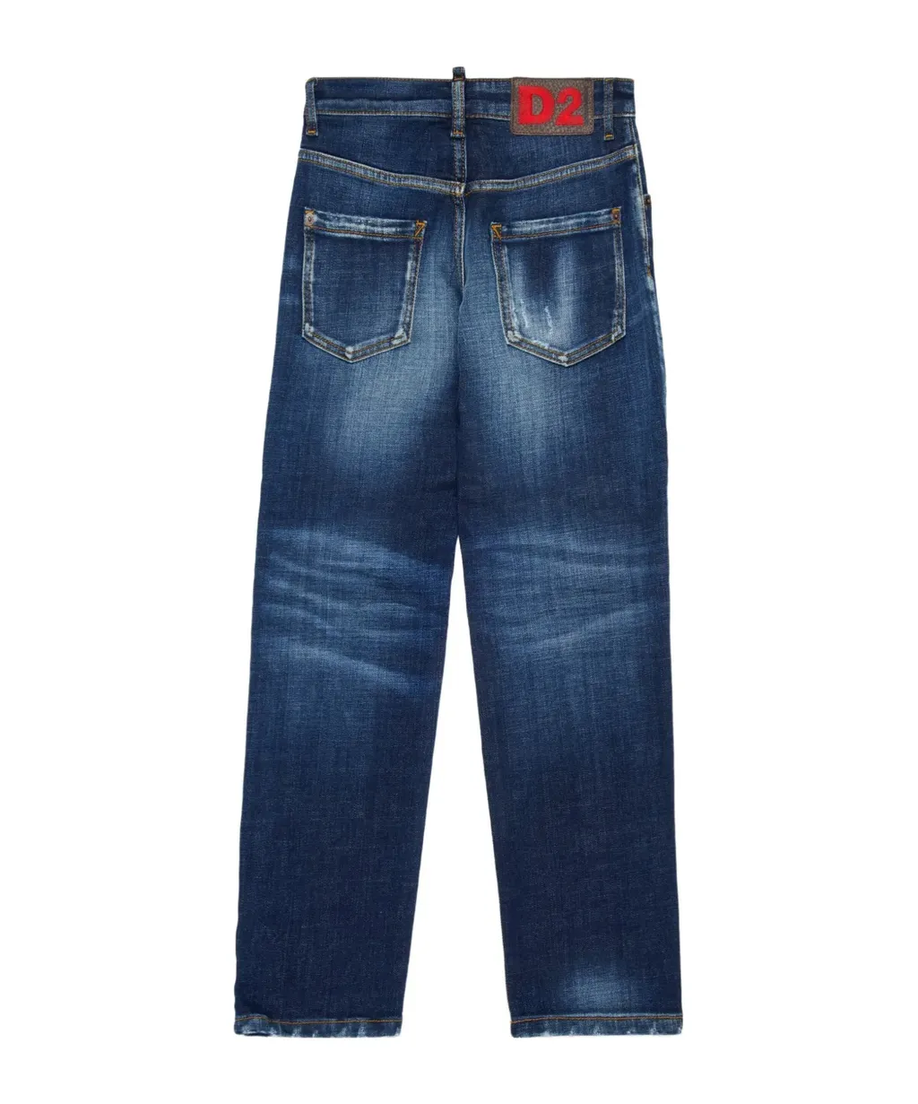 Distressed Regular Fit Jeans