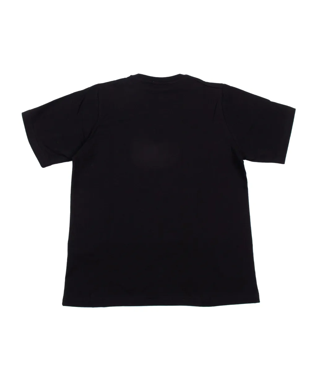 Bear Embroidered Crewneck T-Shirt