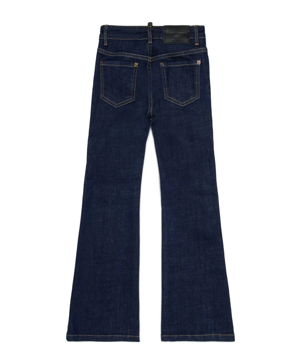 Flared Slim Fit Jeans