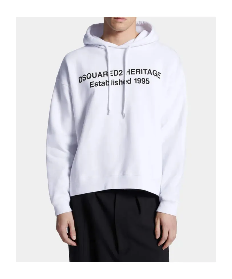Relax Fit Heritage Drawstring Hoodie