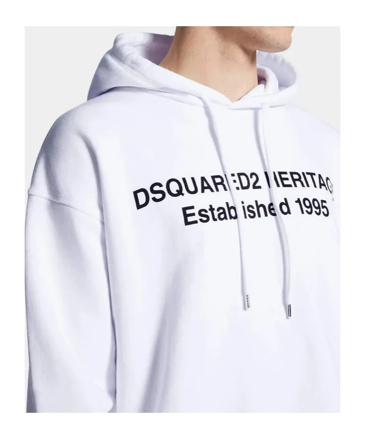 Relax Fit Heritage Drawstring Hoodie