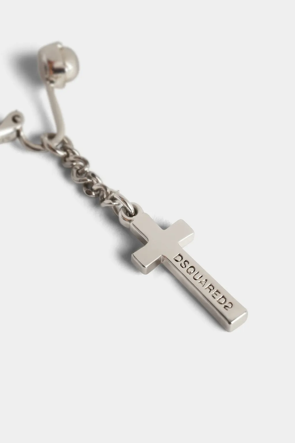 Cross Pendant Clip-On Single Earring