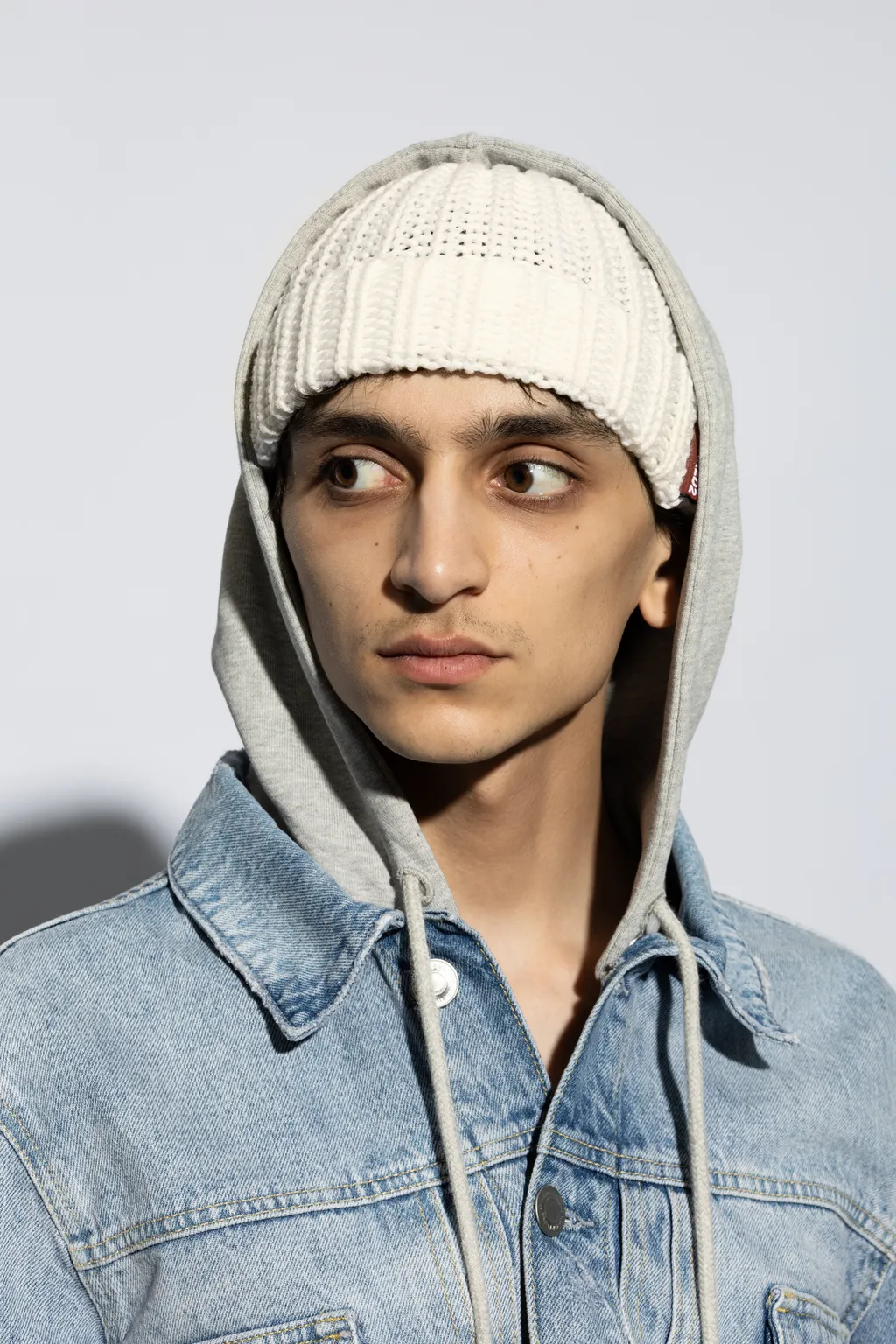 Ribbed Knitted Beanie