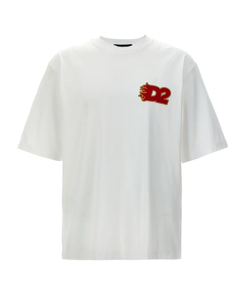 Logo Printed Crewneck T-Shirt