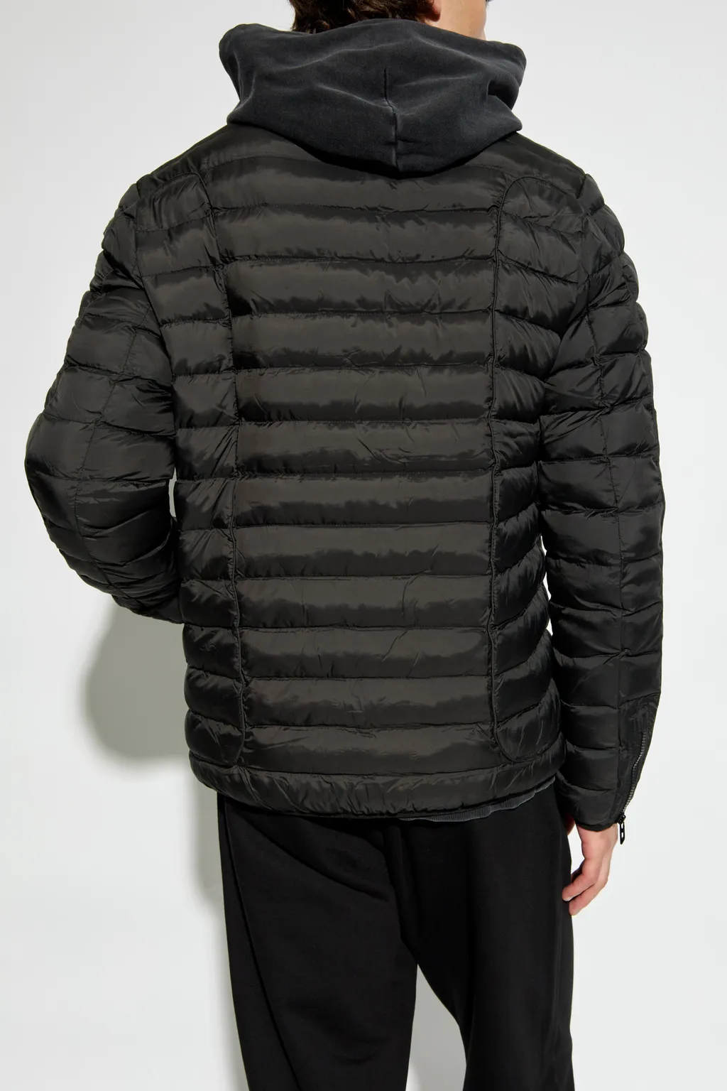 Long-Sleeved Quilted Jacket
