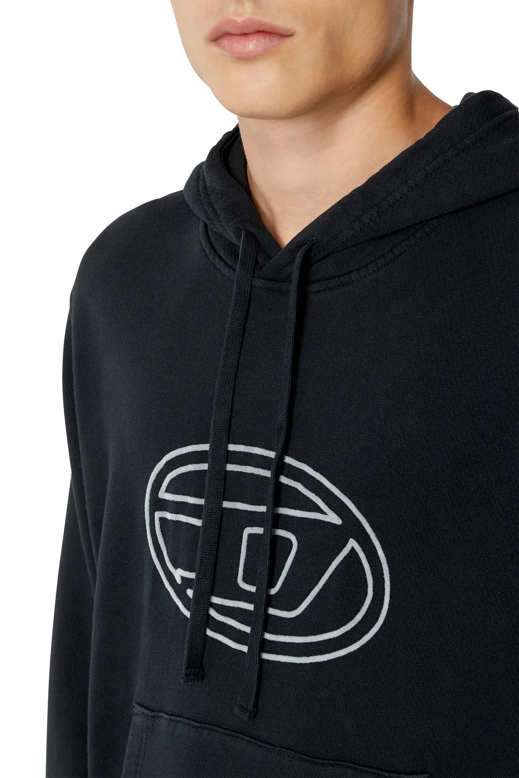 Logo-Print Cotton Hoodie