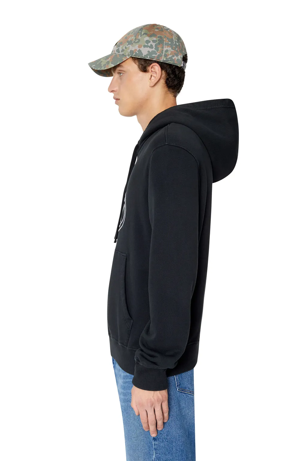 Logo-Print Cotton Hoodie