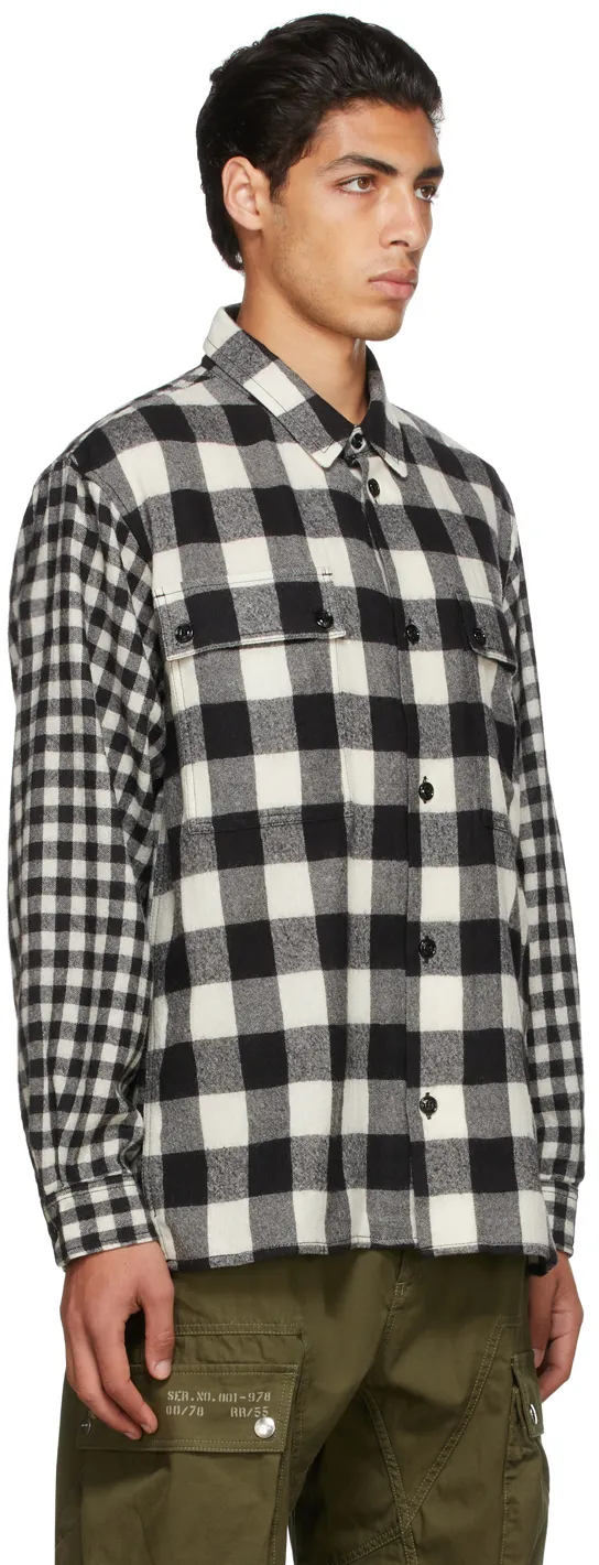 Flannel Checked Wool Shirt