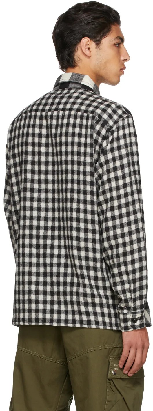 Flannel Checked Wool Shirt