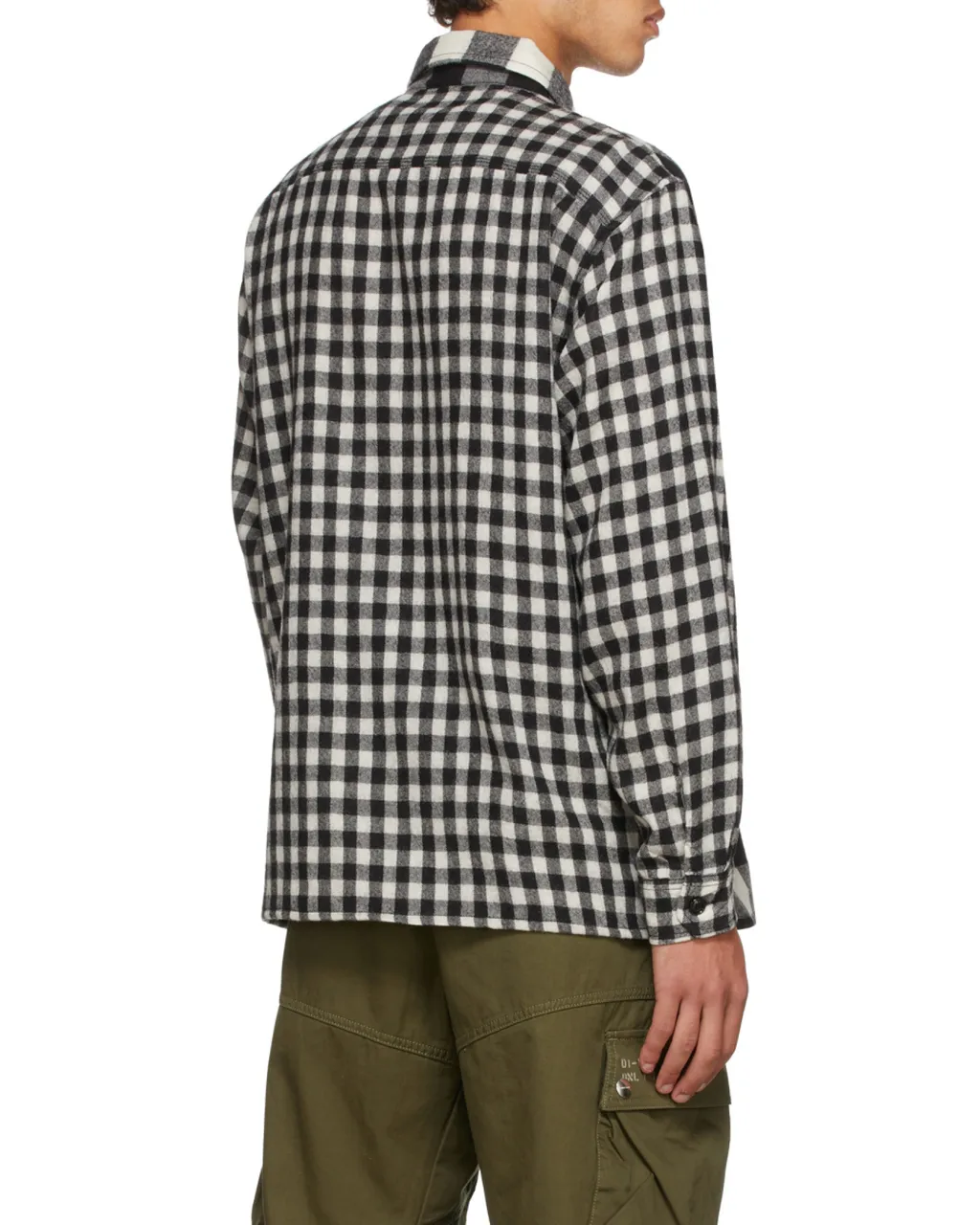 Flannel Checked Wool Shirt