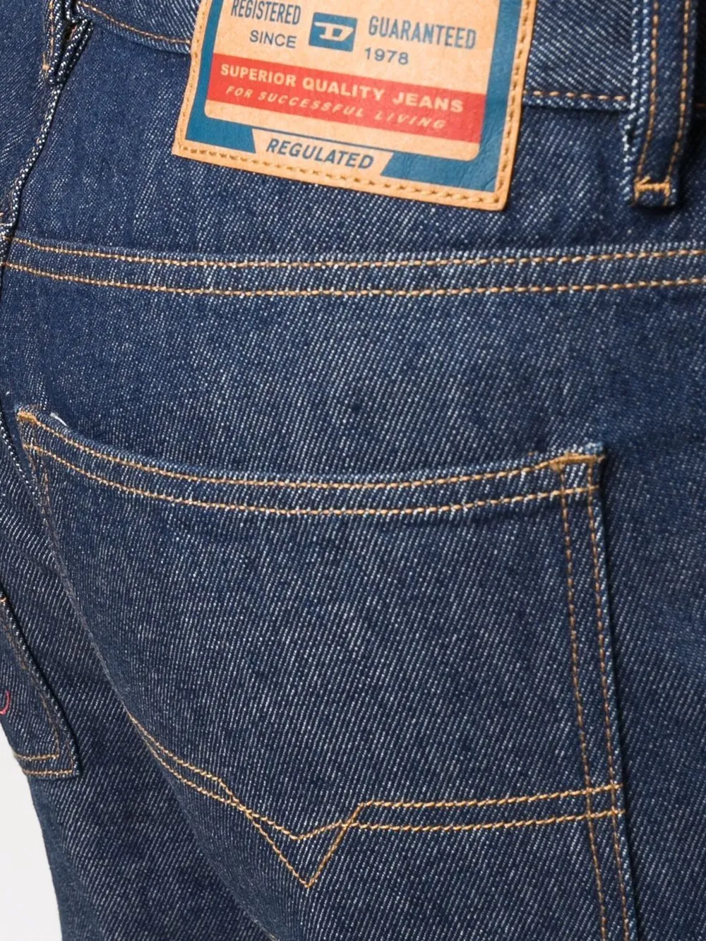 High-Rise Straight-Leg Jeans