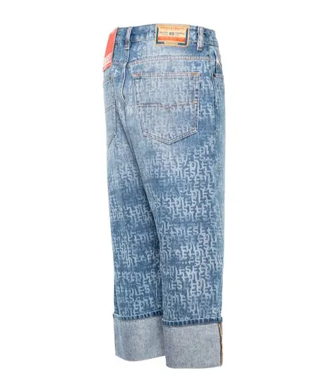 1999 Straight-Leg Logo Patch Jeans