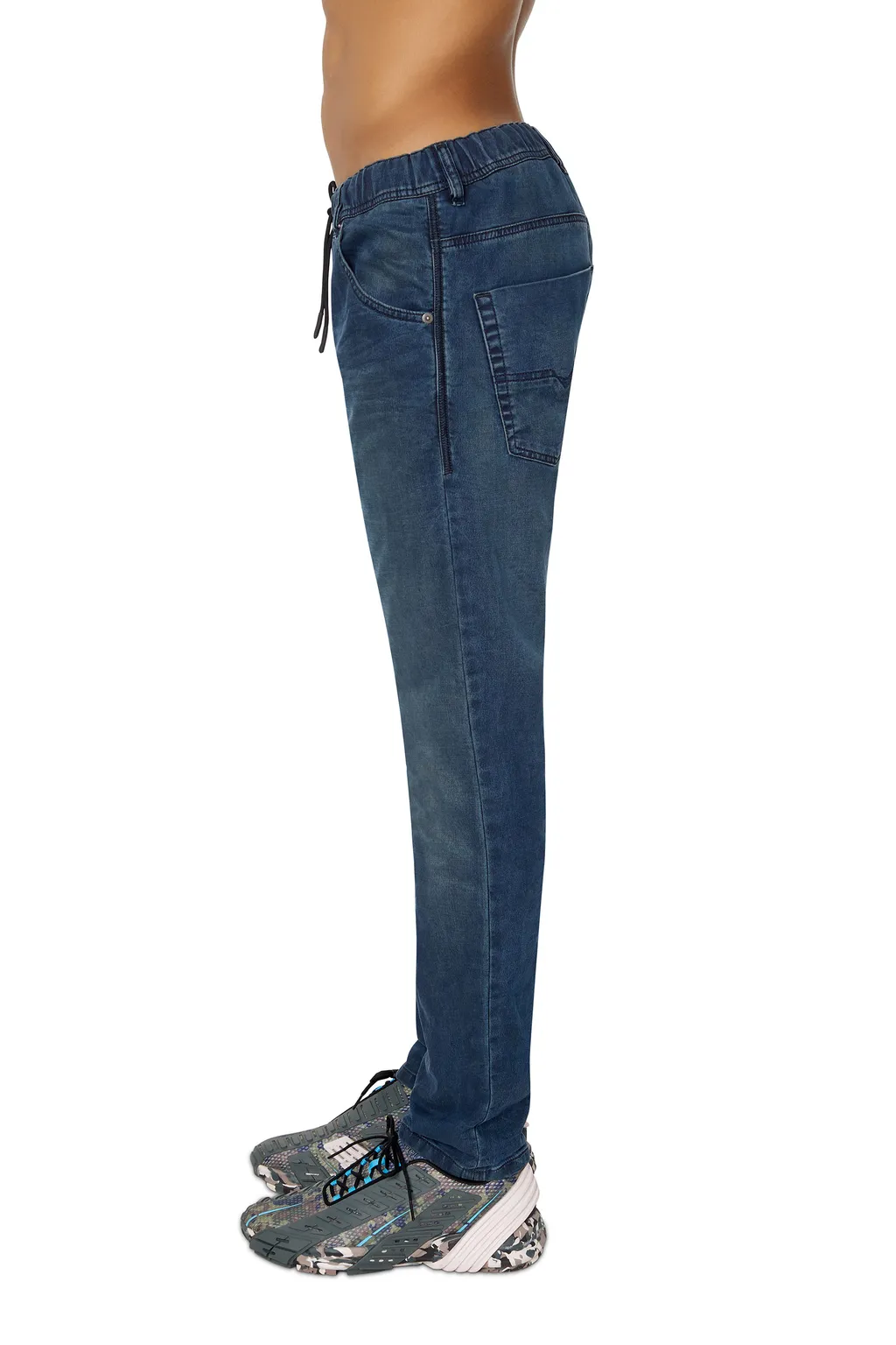 Logo Denim Pants