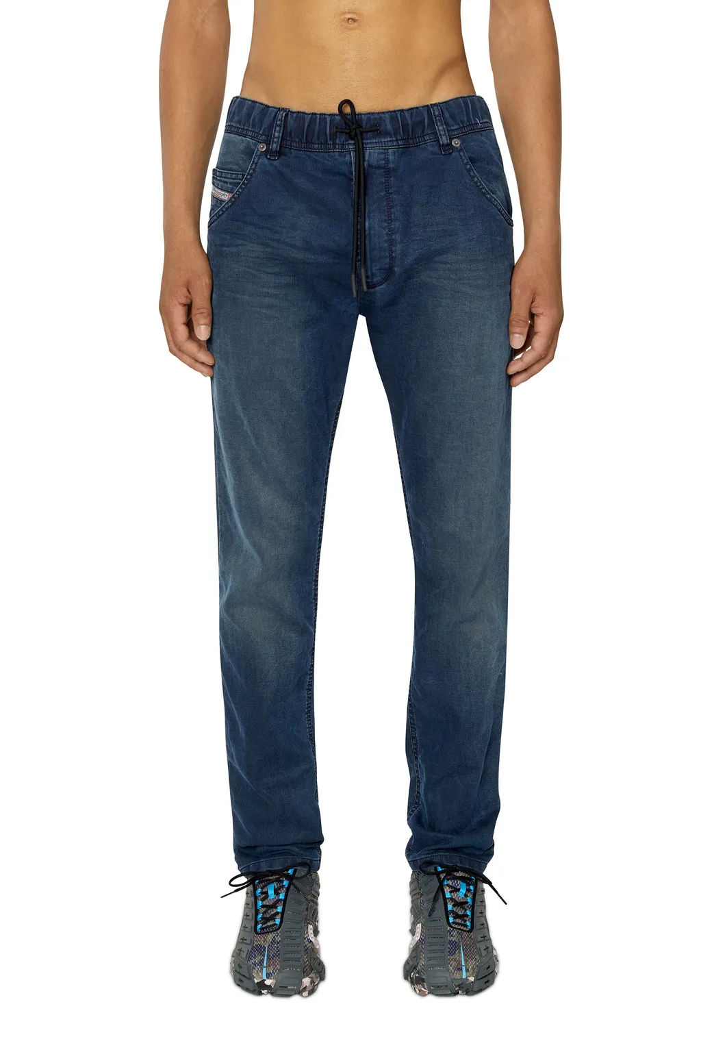 Logo Denim Pants
