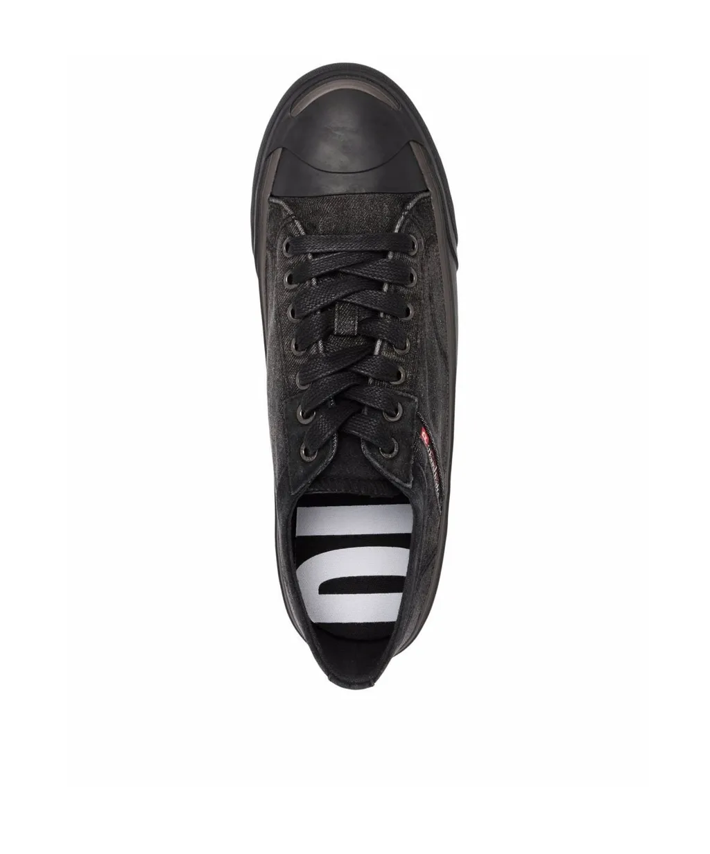 Low-Top Lace-Up Trainers