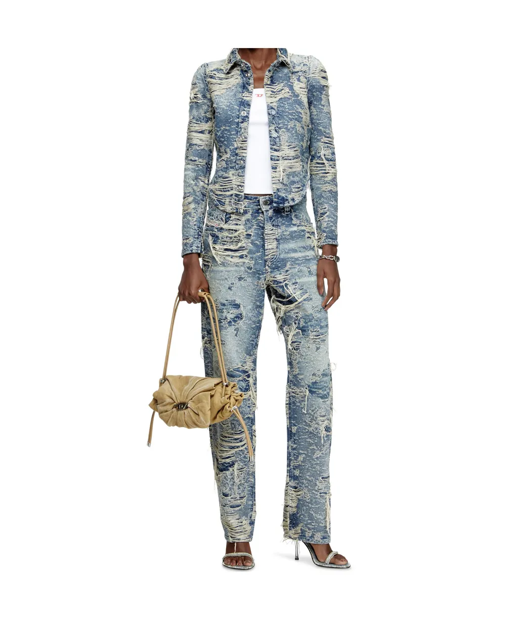 De-Madeline-Fsg Distressed Shirt