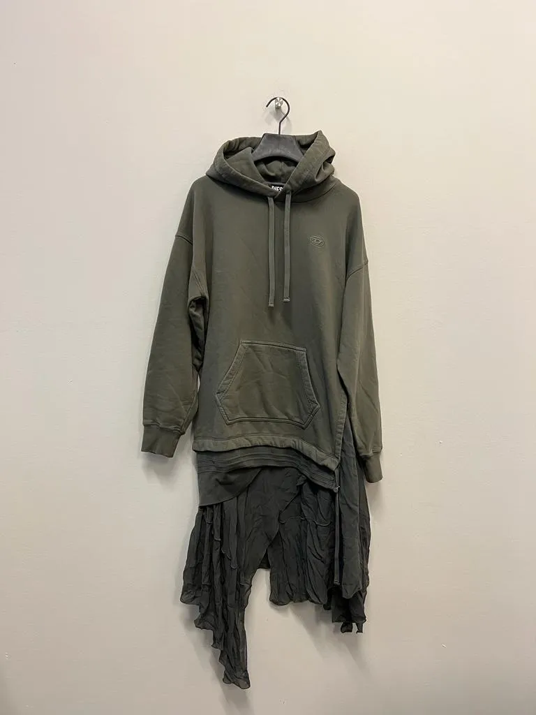 Drawstring Hooded Dress