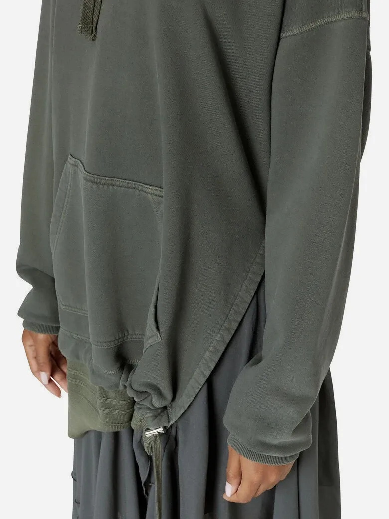Drawstring Hooded Dress