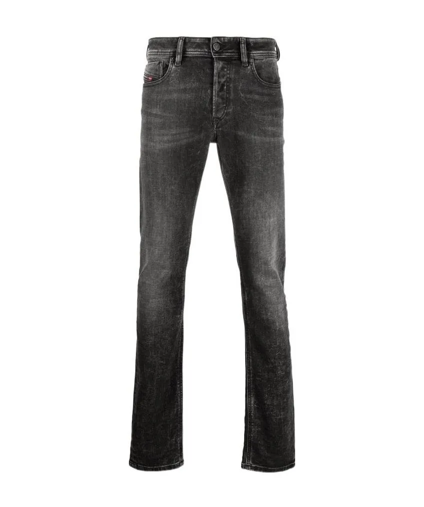 Sleenker Distressed-Effect Skinny Jeans
