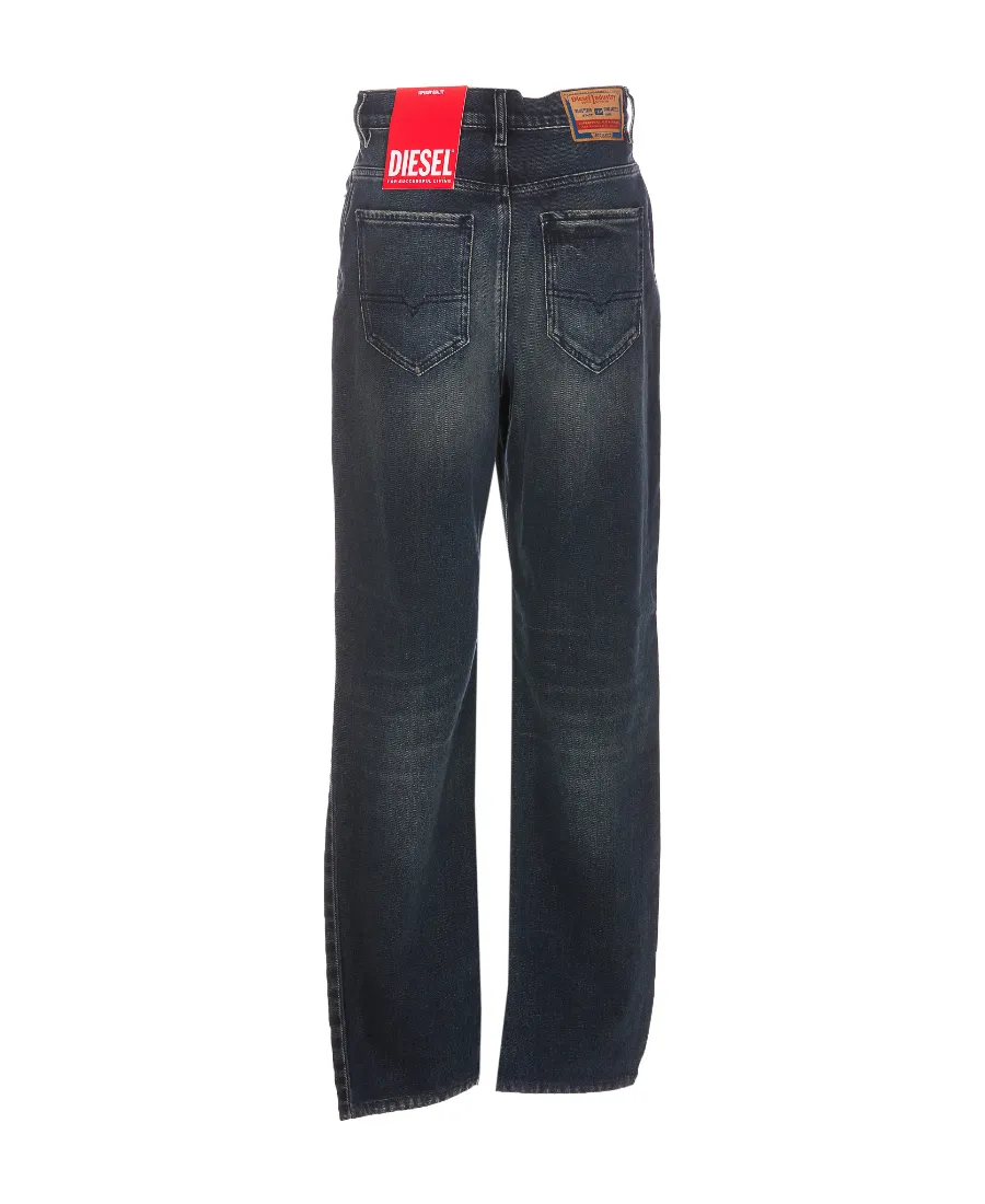 D-Tulip Straight-Leg Jeans