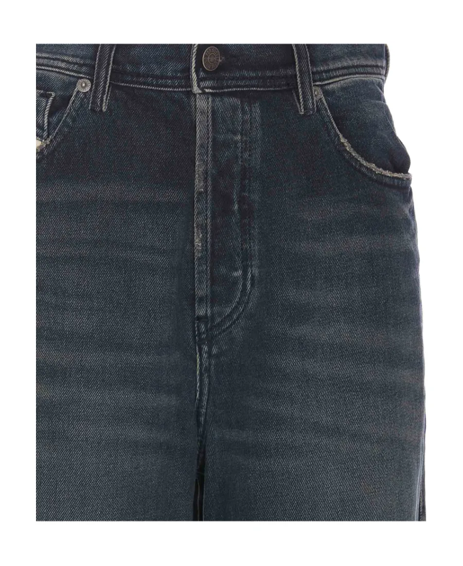 D-Tulip Straight-Leg Jeans