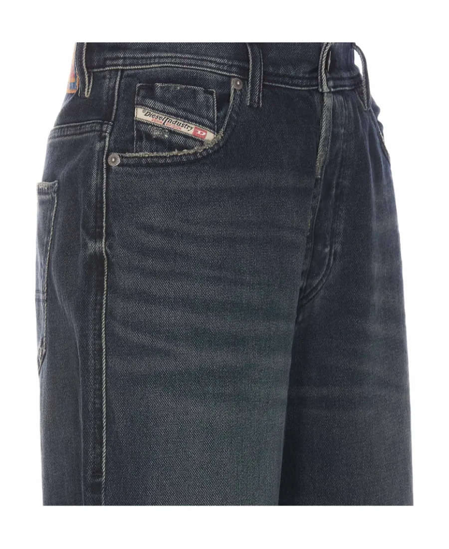 D-Tulip Straight-Leg Jeans