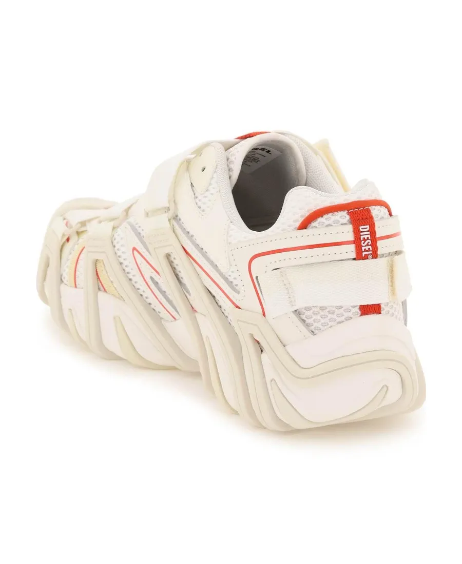 S-Prototype-Cr Chunky-Sole Sneakers