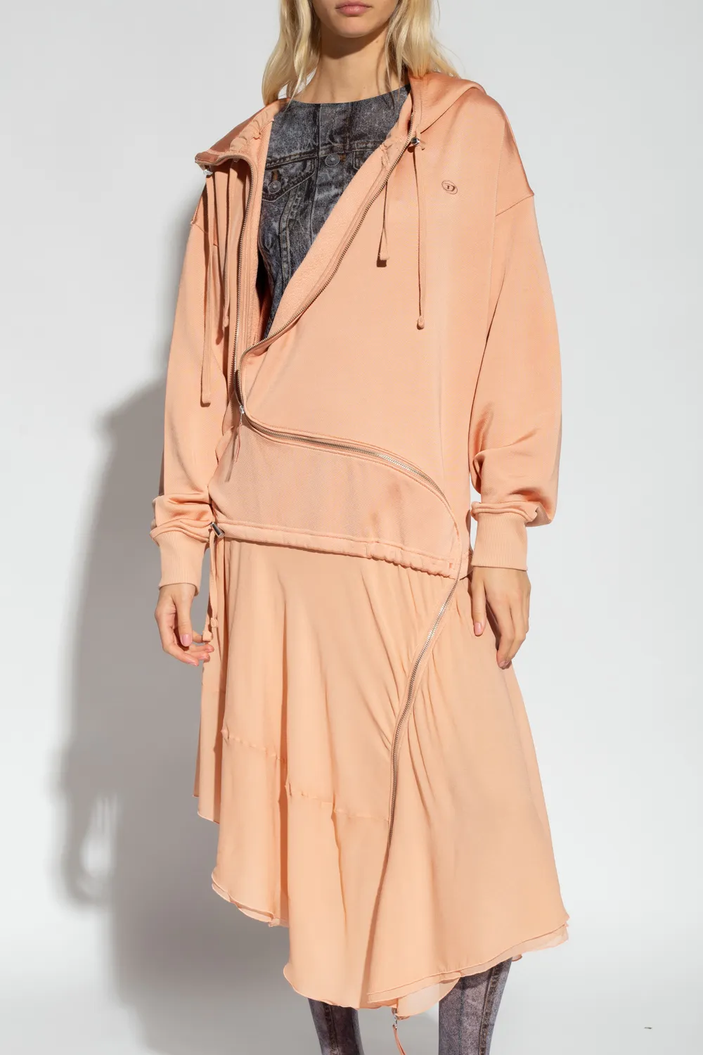 Asymmetric Jumper Dress