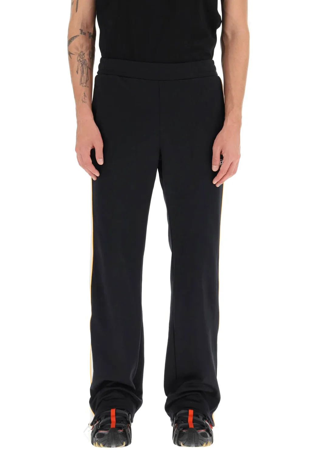 Side Stripe-Detail Trousers