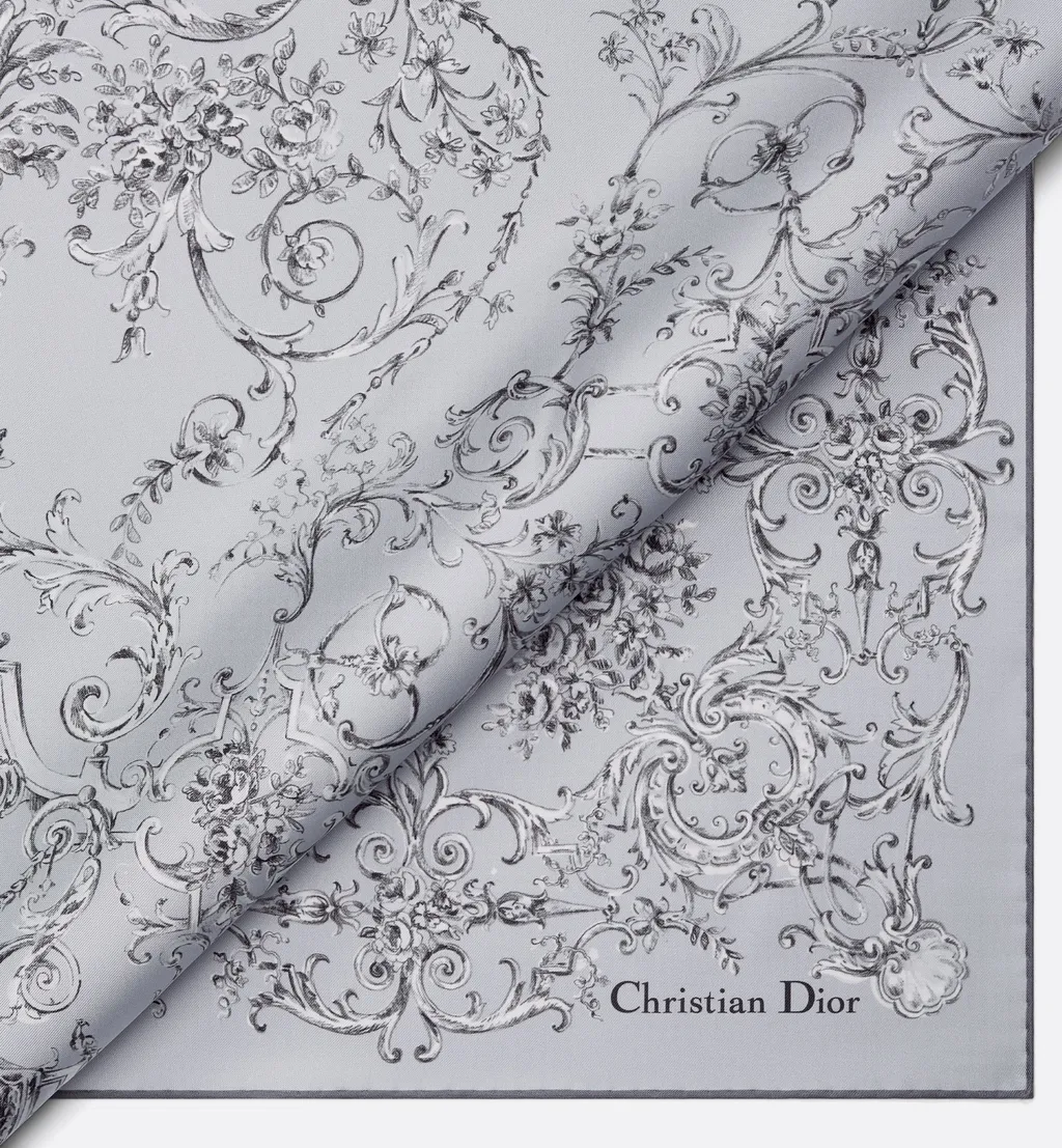 Dioresque Butterfly 90 Square Scarf