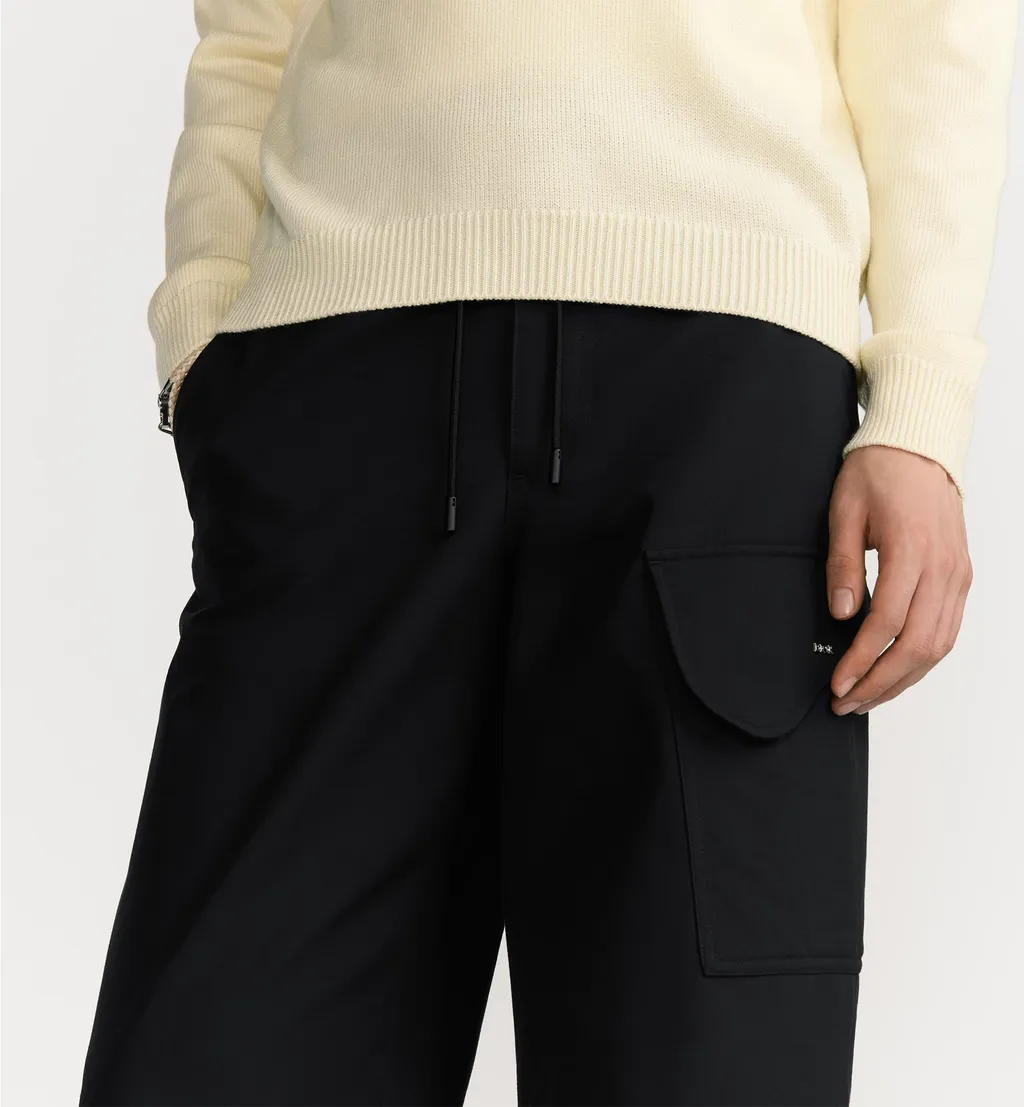 Cargo Pants With Saddle Pocket