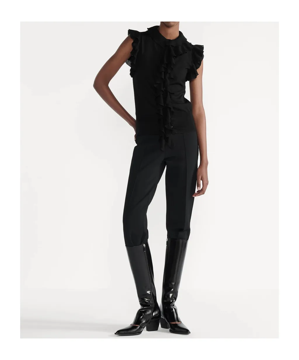Fitted Stirrup Pants
