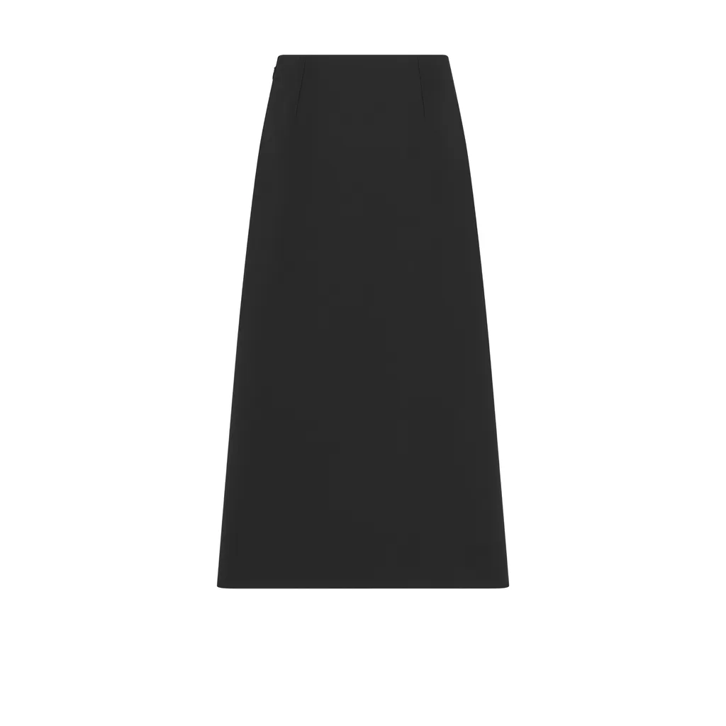 Mid-Length Straight Skirt