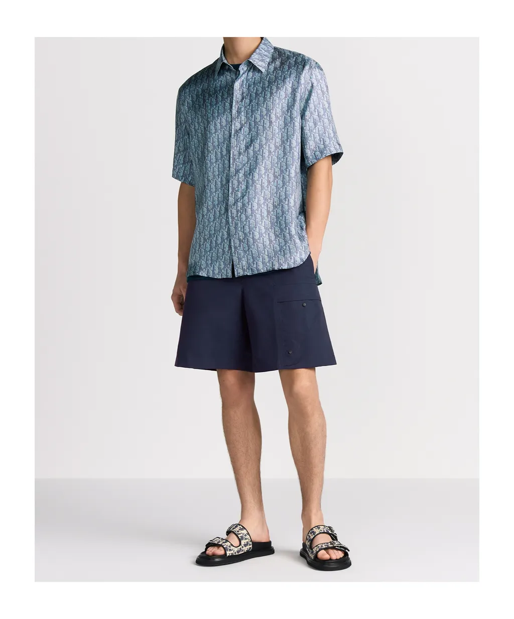 Short-Sleeved Button-Up Shirt
