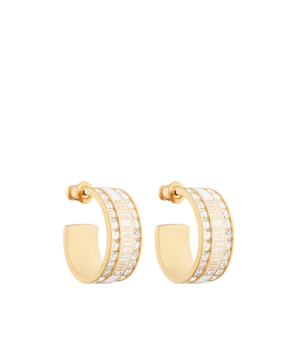 Night Code Hoop Earrings