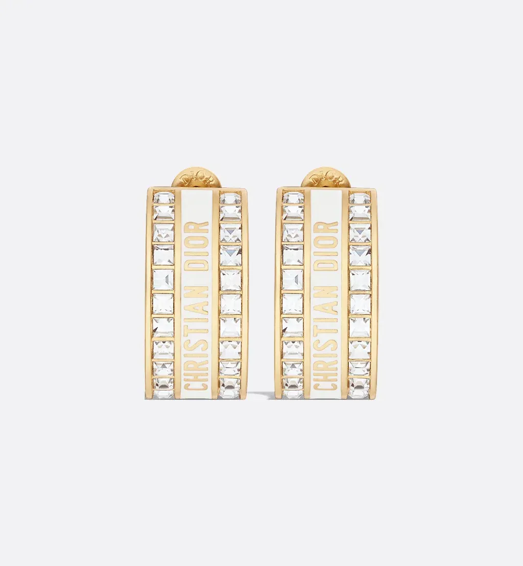 Night Code Hoop Earrings