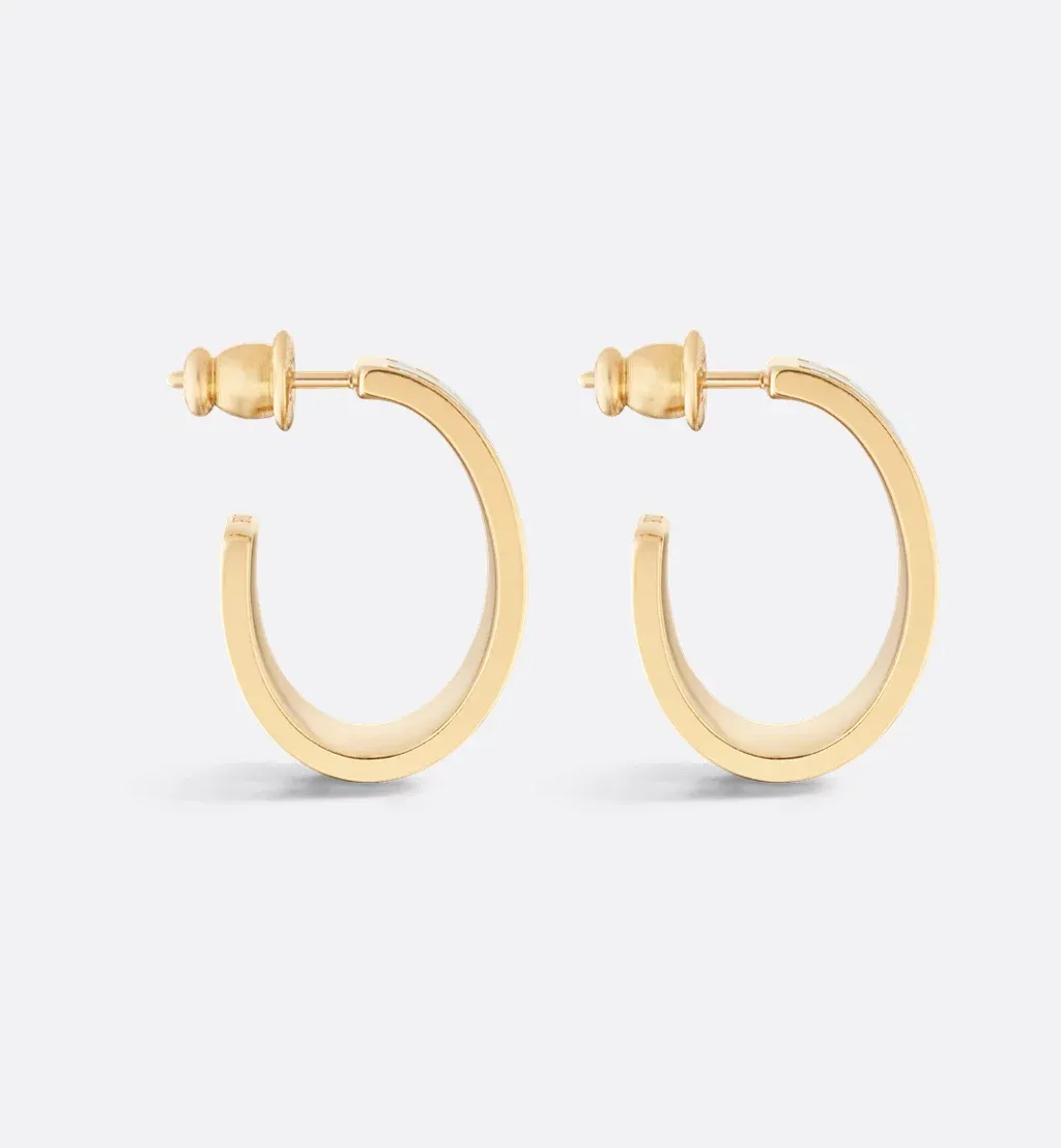 Night Code Hoop Earrings