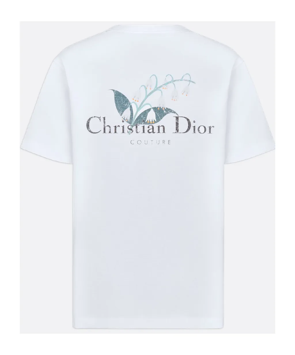 Christian Dior Couture Lily Of The Valley T-Shirt, Relaxed Fit