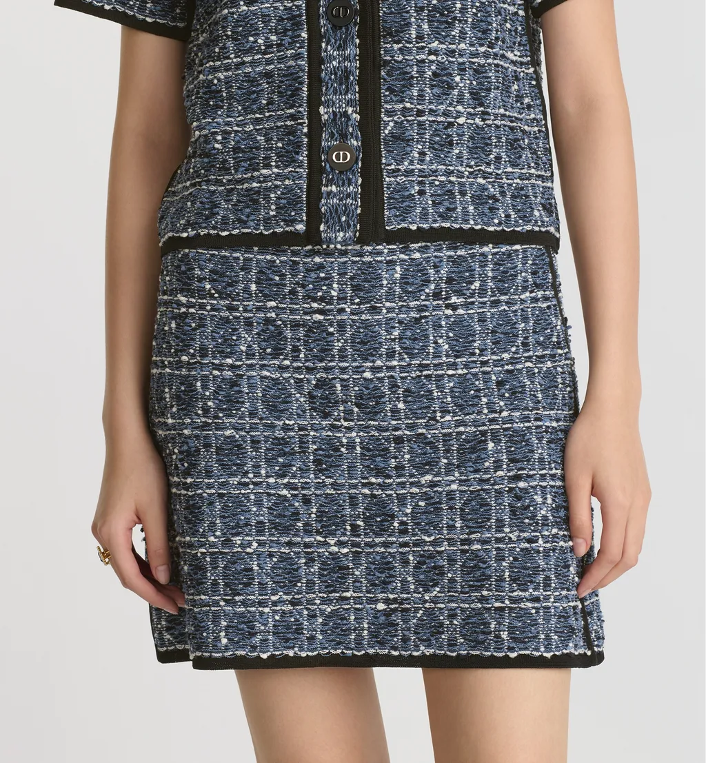 Cannage Miniskirt