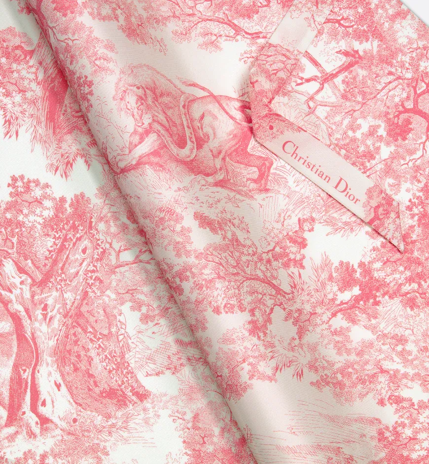Dioriviera Toile De Jouy Sauvage Silk Top