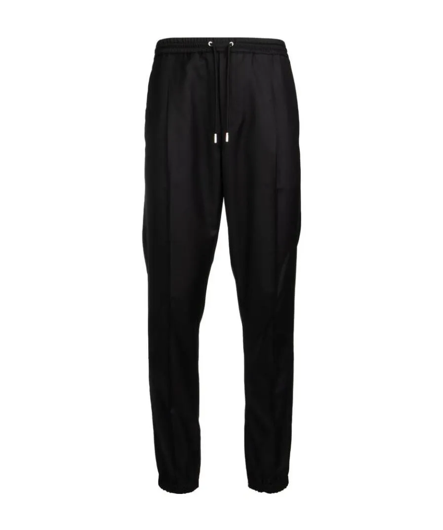 Drawstring Waist Track Pants