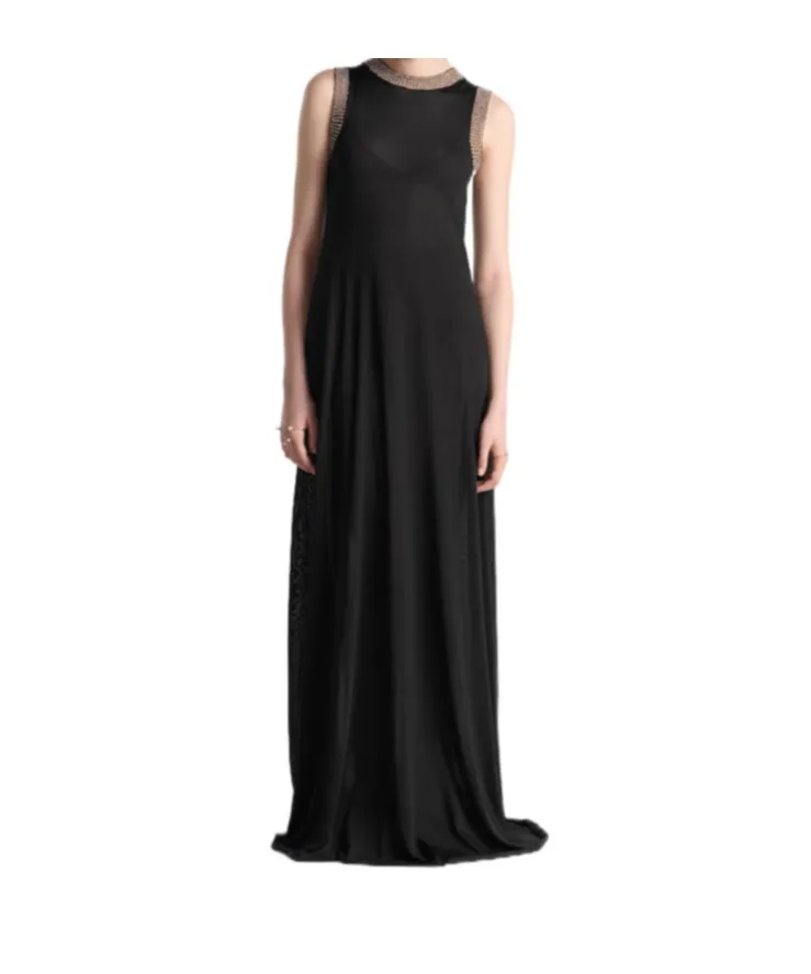 Embroidered Long Dress