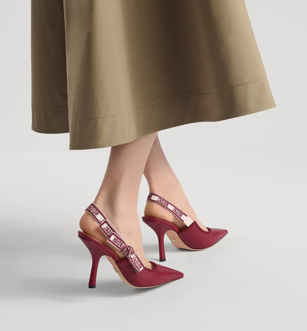 Slingback Pointed-Toe Pumps