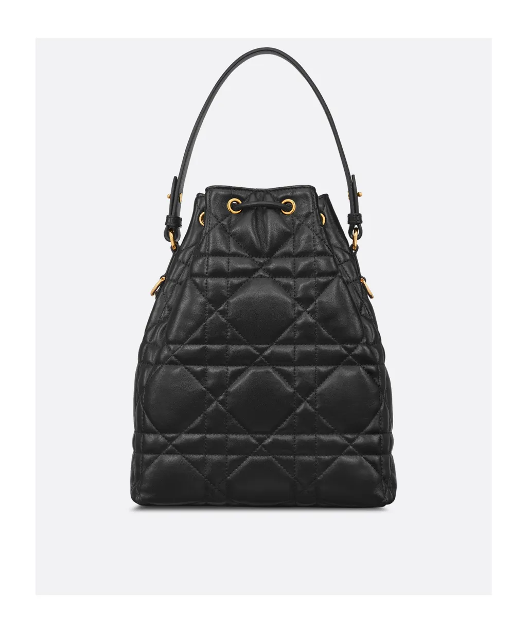 Small Dior Caro Bucket Bag