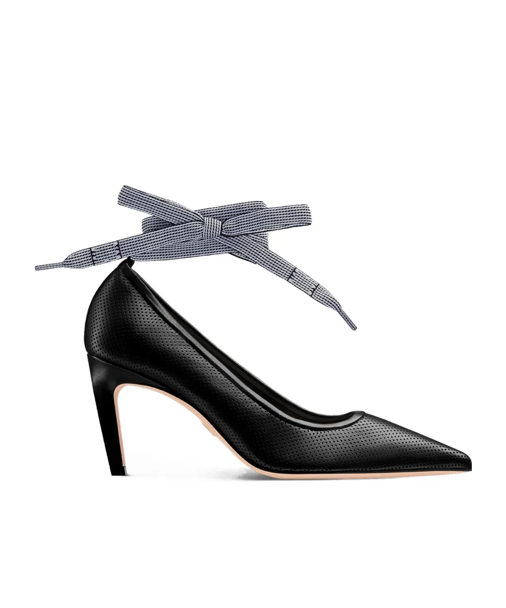 Bow Detailed Pointed Toe Pumps